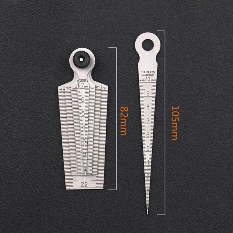 Feeler Gauge Thickness Gauges Measurment Tool Wedge for Engine Valve Adjustment Inner Diameter Percision Measuring Tools