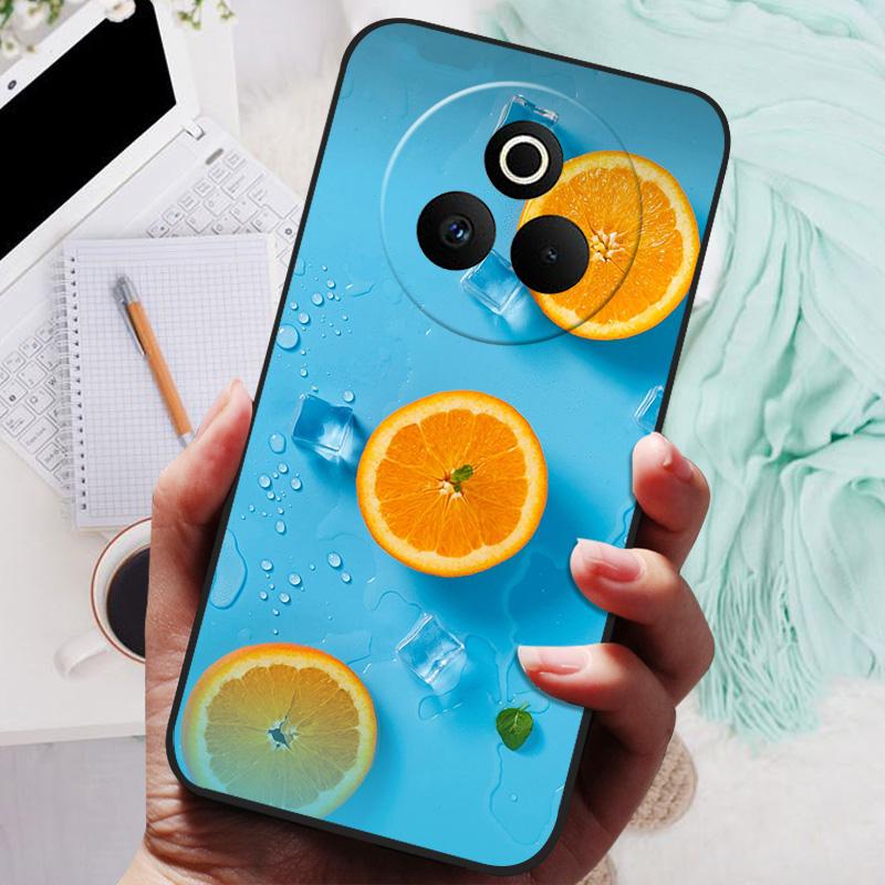 Для Realme P3 Pro 5G Чехол Силиконовая Задняя Крышка Чехол для Телефона для Realme P3 Ultra 5G Чехлы P 3 Pro Мягкий бампер coque Ударопрочный Fundas