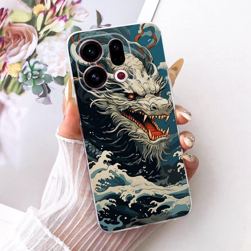 Clear For Oppo Find X9 Case Cover Cute Cat Fashion Butterfly Luxury Painted Soft Casing For Oppo CPH2797 PLJ110