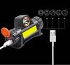 Led Headlamp Magnet Usb Rechargeable Strong Xpe Cob