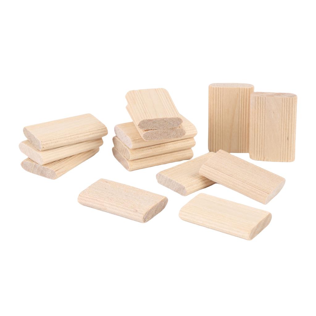 100 шт. Деревянные шипы Бук Свободные Массив Дерева Деревообработка Мебель Изготовление Шкафов Сращивание