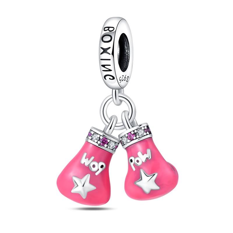 Медь Волейбол Бейсбол Бадминтон Гольф Спорт 3мм Шармы Бусины Подвески Вечеринка по случаю дня рождения Изысканные DIY Ювелирные изделия Подарки