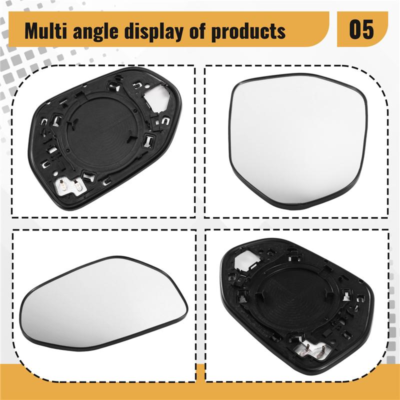 Powerful Heating Function For Toyota Corolla - Car Reversing Mirror Glass Lens Mirror Replacement Part