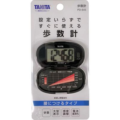 Шагомер Tanita Corporation PD645 Black BK Шагомеры Шагомеры и измерители активности Это тип часов, которые носят на талии для измерения