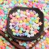 500g About 3100Pcs Five-pointed Star Handmade Materials Bracelet Necklace Beads Jewelry Accessories DIY Macaron Color Fashion Creamy