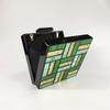 Women Bags Famous Brand Green Gold Plaid Acrylic Clutch Handbag Luxury Shoulder Small Wallet Wedding Party Messenger Evening Bag