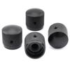 Musiclily Dome Knob горизонтальный винтовой тип метрический стандарт для электрогитары черного цвета/бас-гитары, (Пакет 4)
