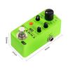 FLAMMA FC05 Mini Modulation Pedal Chorus Flanger Tremolo Phaser Vibrato Rotary Liquid Autowa Stuttering with Low Bit