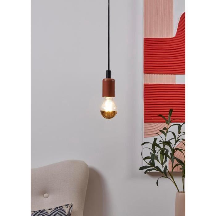 Ampoule LED E27 - EGLO - Tête Miroir Doré - 7,5 Watts - 806 Lumens - Blanc Chaud