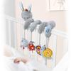 Shinse Rattle Stroller Attachable Crib Toy Months Baby Rattle Bed Mobile Hanging Toy Hanging Plush Toy Sleeping Toddler Newborn 0/3/6/9/12 (Lion)