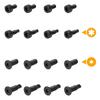 16 Pcs Screws Carbon Steel Doorbell Screws Replacement