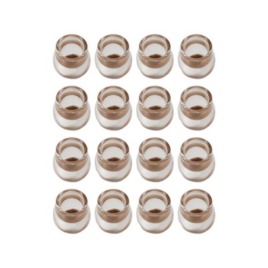 16 шт. Защитные накладки на ножки стула для пола, колпачки-протекторы для ножек табурета, противоскользящие колпачки для ножек стула для паркетных полов, защита от царапин, снижение шума