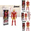 12-дюймовая фигурка Капитана Америки, пластиковый материал, высота 29 см, новый дизайн Железного человека