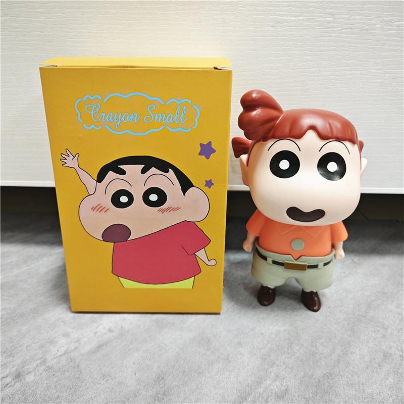Whimsical Crayon Shinchan Explorer Figurines Colorful Pvc Model Set For Enthusiasts