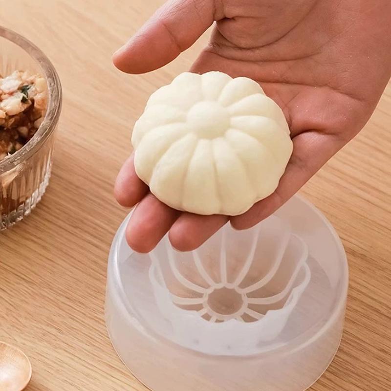 Форма для приготовления паровой булочки для пирога ручной работы, форма для изготовления пельменей, форма для изготовления фаршированной булочки на пару