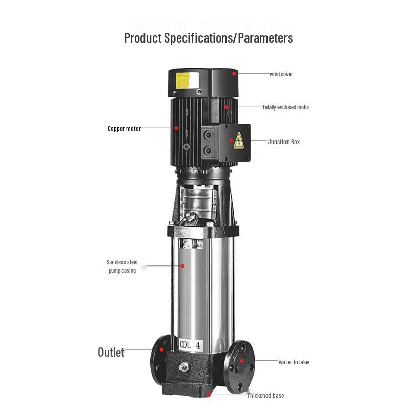 ZOEBE Vertical Multistage Centrifugal Booster Pump