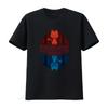 Reality Glitch Mens Schrodinger Things T Shirt Cool Cat Design for Science Lovers Vintage Washed Versatile
