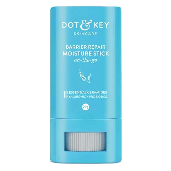 DOT & KEY Barrier Repair Moisture Stick On-The-Go нелипкий увлажняющий крем с керамидами с гиалуроновой кислотой + пробиотик для интенсивного увлажнения | 20 г