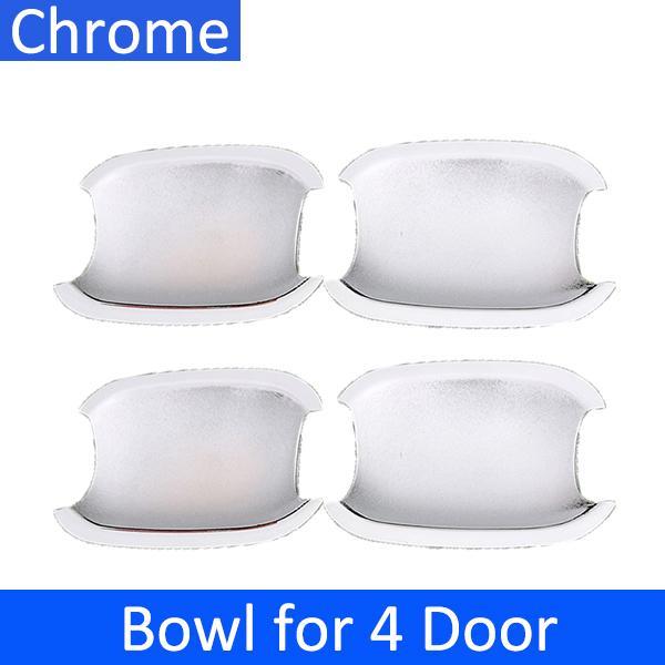for Citroen C Elysee 2013 2014 2015 2016 2017 2018 Chrome Door Handle Cover Car Accessories Styling Cap