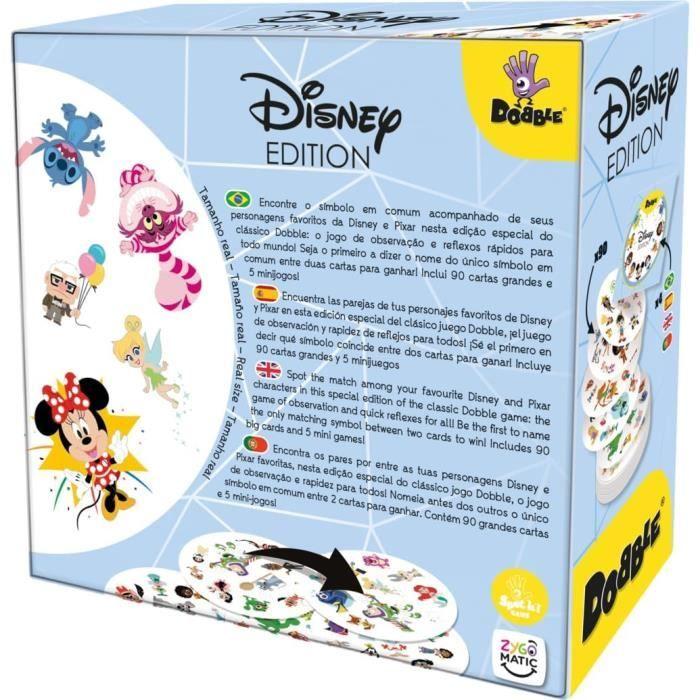 Карточная игра-скручивание «Зигоматический доббл» Disney Edition для взрослых и детей от 6 лет, от 2 до 8 игроков, на развитие рефлексов.