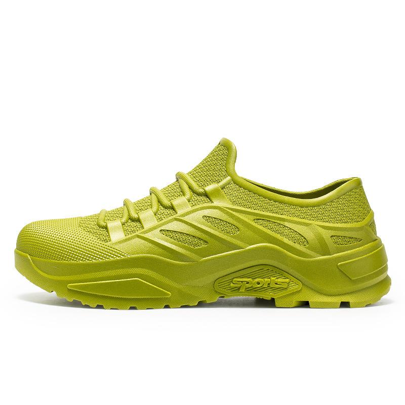 Мужские пеновые дождевые туфли нескользящие и водонепроницаемые модные резиновые сапоги флисовые термо резиновые туфли легкая мягкая подошва короткий голенище водные туфли чехлы для обуви