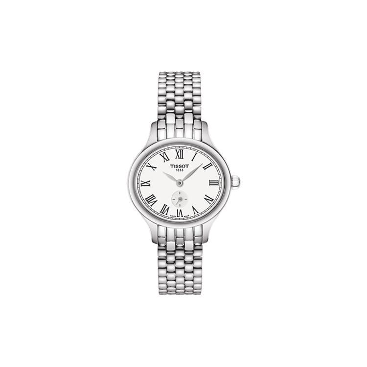 Tissot Женские часы из коллекции Premium с кварцевым механизмом 27,2 мм Белый циферблат Корпус из нержавеющей стали T103.110.11.033.00