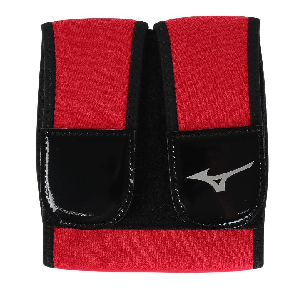 MIZUNO Glove Shape Retention 1 Piece Baseball/Softball Belt, Red, 1GJYG134,