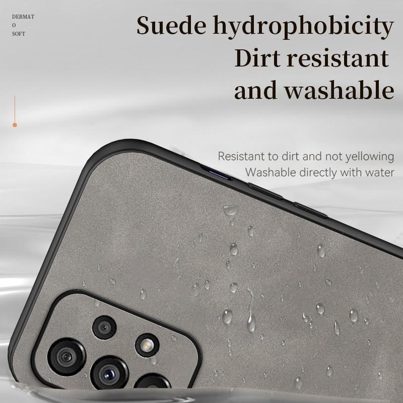 For Samsung Galaxy A52S A52 A54 A70 A70S A71 A72 A73 4G 5G A72018 J2 Prime J4 Plus Case Soft Silicone Edge Hard Back Cover PU Leather Phone Case