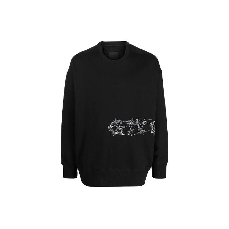 Givenchy Logo Crewneck Sweatshirt BMJ0D73Y69-001