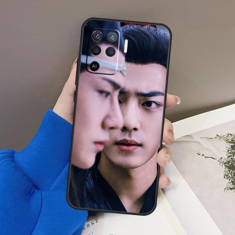 Неукротимый Чехол Wang Yibo XiaoZhan для Oppo A77 A57 A17 A60 A80 A40 A74 A54 A94 A78 A98 A18 A38 A58 A96 A76 A16 A15 A5 Pro