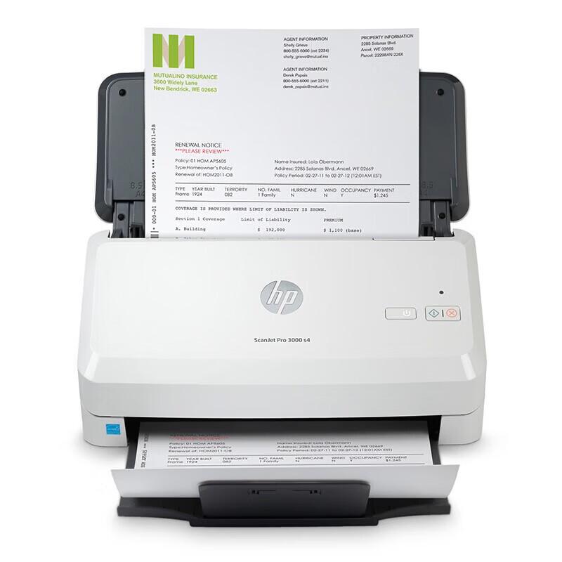 HP ScanJet Pro 3000 s4 Sheet-Feed Scanner CN plug (adapter included)