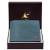 HORNBULL Vegas Aqua Blue RFID Blocking Leather Wallet for Men | Wallets Men Leather | Mens Wallet