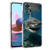 Чехол для телефона для Xiaomi Redmi Note 15 14 5G 13 12 10 11 Pro Plus 4G 14C 13C 12C Мягкий ТПУ Чехол Акула