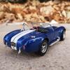 WELLY 1/24 1965 Shelby Cobra 427 S/C Сплав Классический Спортивный Автомобиль Модель Литые Металлические Ретро Автомобили Транспортные Средства Модель Симуляция Детский Подарок