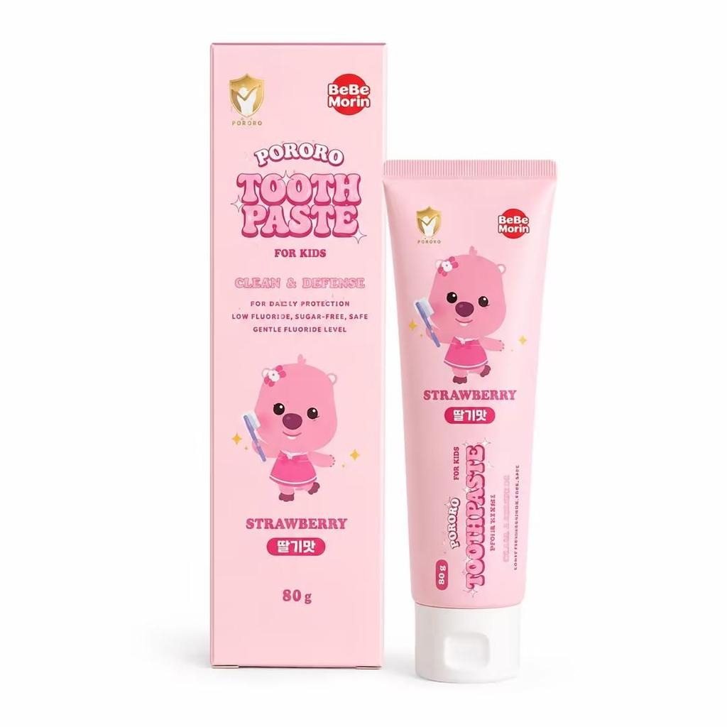 Детская зубная паста PORORO 90 г 5 вкусов