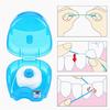 Portable Dental Floss Holder Oral Care Tooth Cleaner Flossers Tooth Picks 50m