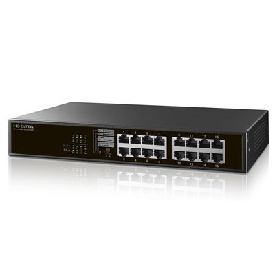 IODATA 16-портовый коммутационный концентратор Совместимый с Gigabit Ethernet Предотвращение обнаружения петель Порт VLAN Агрегация каналов Режим коммутации Безопасность Избыточность L2 Безвентиляторный