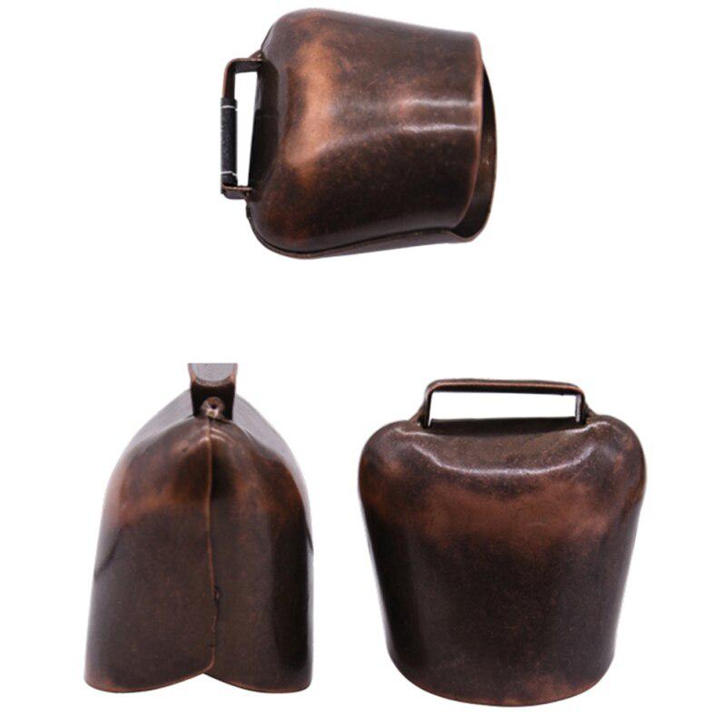 Корова Лошадь Овца Пасущаяся Медные колокольчики Крупный рогатый скот Ферма Домашнее животное Медное Громкое Хрустящее Кольцо