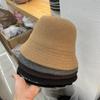 Wool Hat Women's Autumn and Winter Woolen Basin Hat Classic Versatile Retro Face Small Bucket Hat Tide