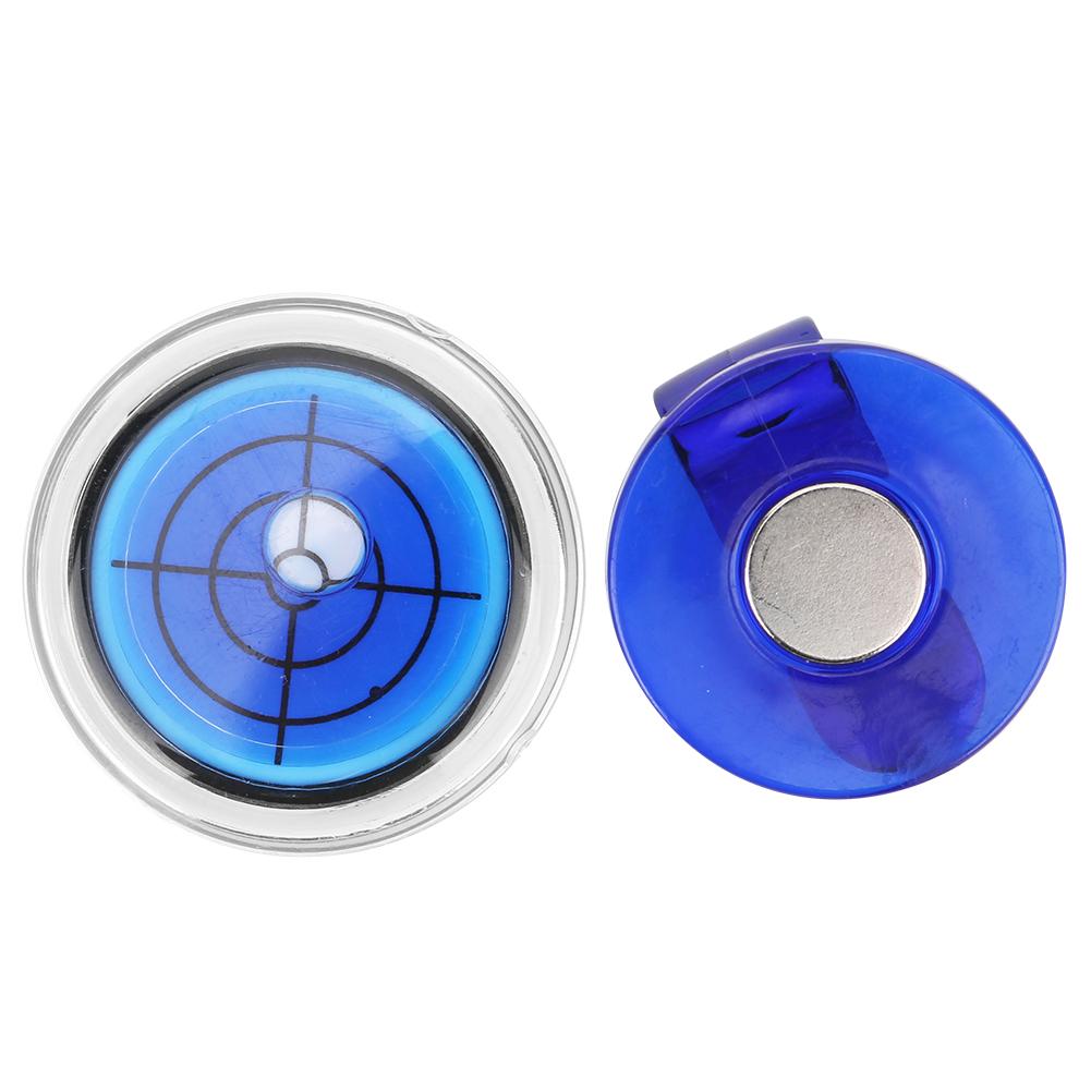 Пластиковый Компактный Маркер для Гольф-Мяча Уровень Зажим для Шляпы Зажим для Кепки Аксессуар Подарочные Принадлежности Синий
