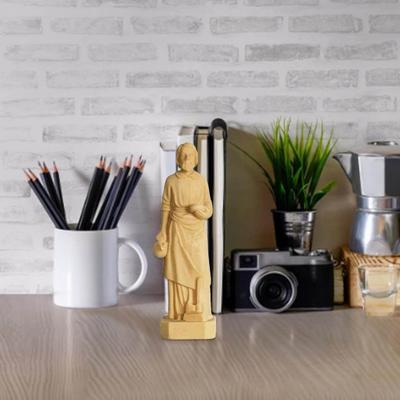 Статуя Святого Иосифа высотой 6 см, статуэтка Святого Иосифа, смоляная скульптура плотника Иосифа, подарок на удачу при продаже дома