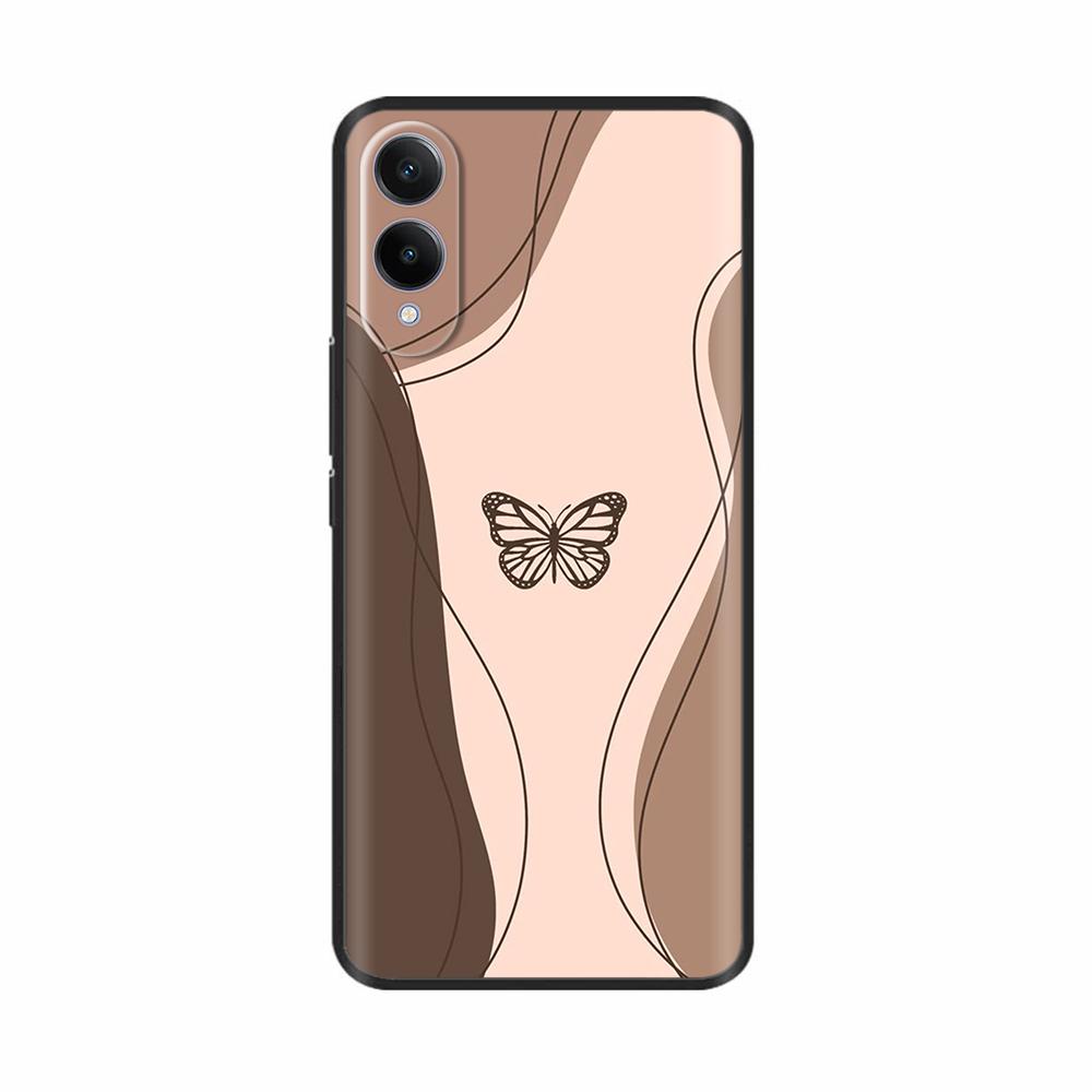 Чехол для Samsung S25 Edge для Samsung S25 Edge Фантазийные цветы Корпус телефона Мягкая тонкая силиконовая накладка из ТПУ для Galaxy S25 Edge