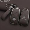 CRX1 Leather Car Key Case Cover Keychain For Mercedes Benz W205 W213 X253 W222 W206 W223 X254 EQE EQS A C E S GLC EQ Series 2015-2026