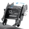 BENGGUO BG-2973 Road Bike Phone Holder Adjustable Aluminum Alloy Handlebar Mount, Black