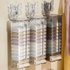 Dust-proof Hanging Panties Dispenser Wall-Mounted Clear Socks Organizer Bathroom