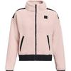 Velvet Jackets Women's Pink Stand Collar Moderate Unisex 1369458-643