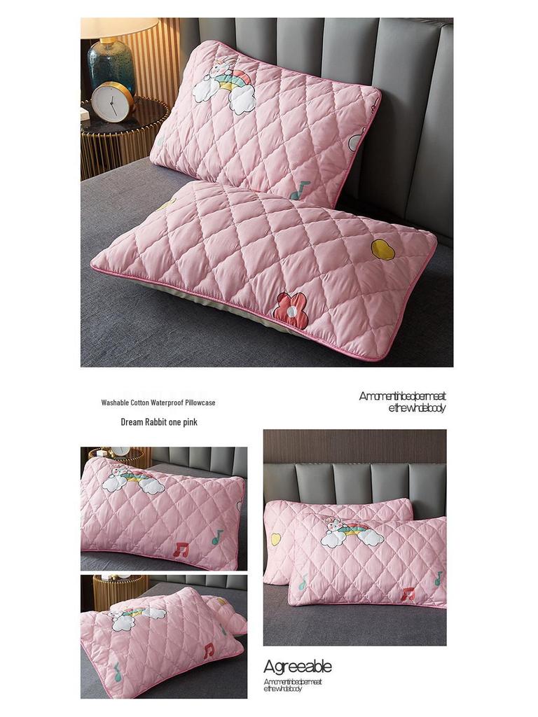 Водонепроницаемая стираная хлопковая наволочка 2025