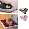 Super Soft Fleece Pet Blanket Dog Cage Mat Pad Cat Crate Mattress Kennel Cushion Fixable