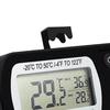 Digital Freezer Room Thermometer Max/Min Record Waterproof Temperature Gauge Large LCD Magnetic Back& Hook for Home Bars Cafe
