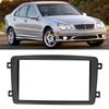 2 Din Автомагнитола Радио Накладка DVD Аудио Рамка на Приборную Панель Подходит для Mercedes Benz C Class W203 02-04